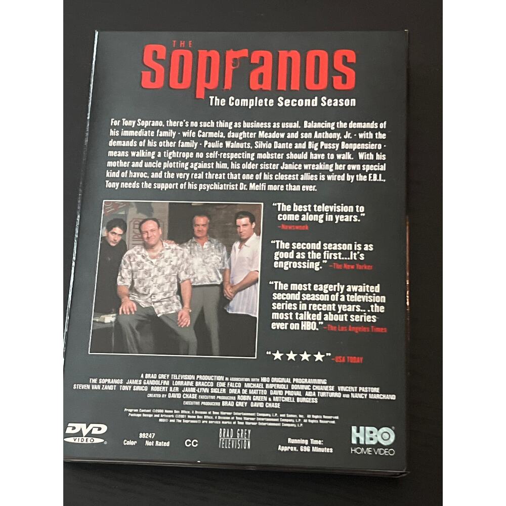 DVD box set‎ for The Sopranos: The Complete Second Season- all 13 episodes - Picture 5 of 5